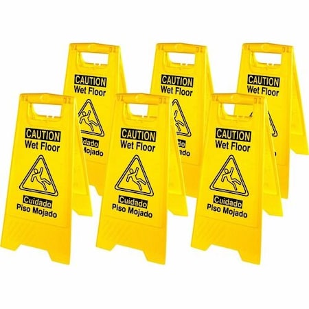Bsc Preferred SIGN, WET FLOOR, ENG/SPANISH, 2PK GJO85117CT